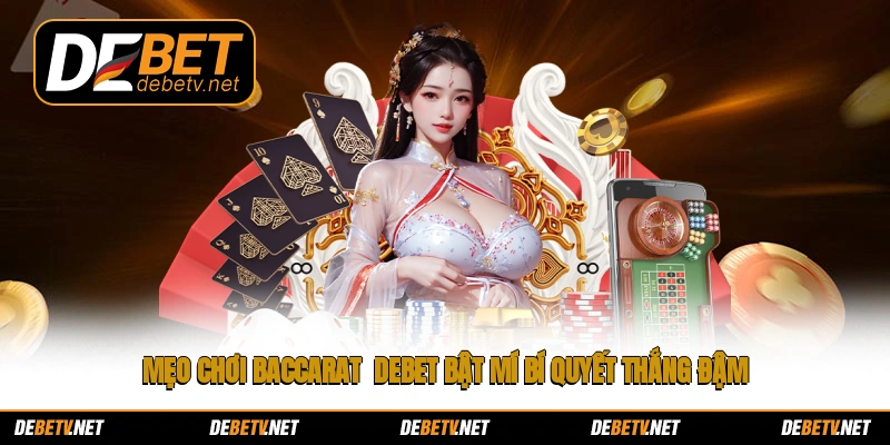 Mẹo chơi Baccarat cho người mới bắt đầu tại Debet