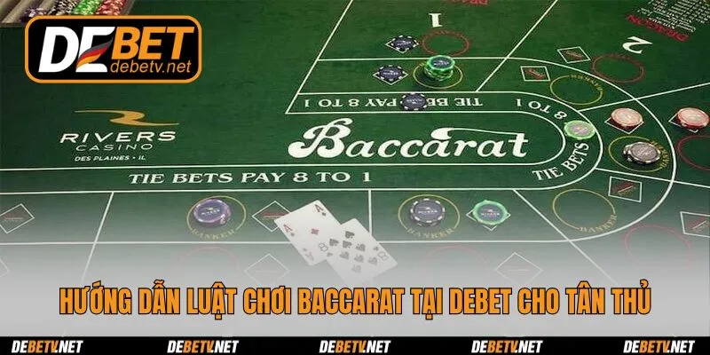 Hướng dẫn luật chơi Baccarat tại Debet cho tân thủ